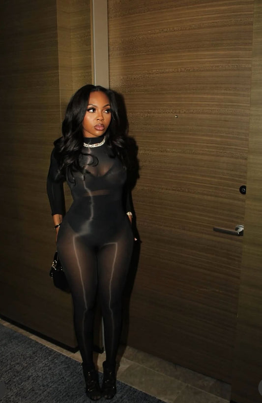 Sheer bodysuit