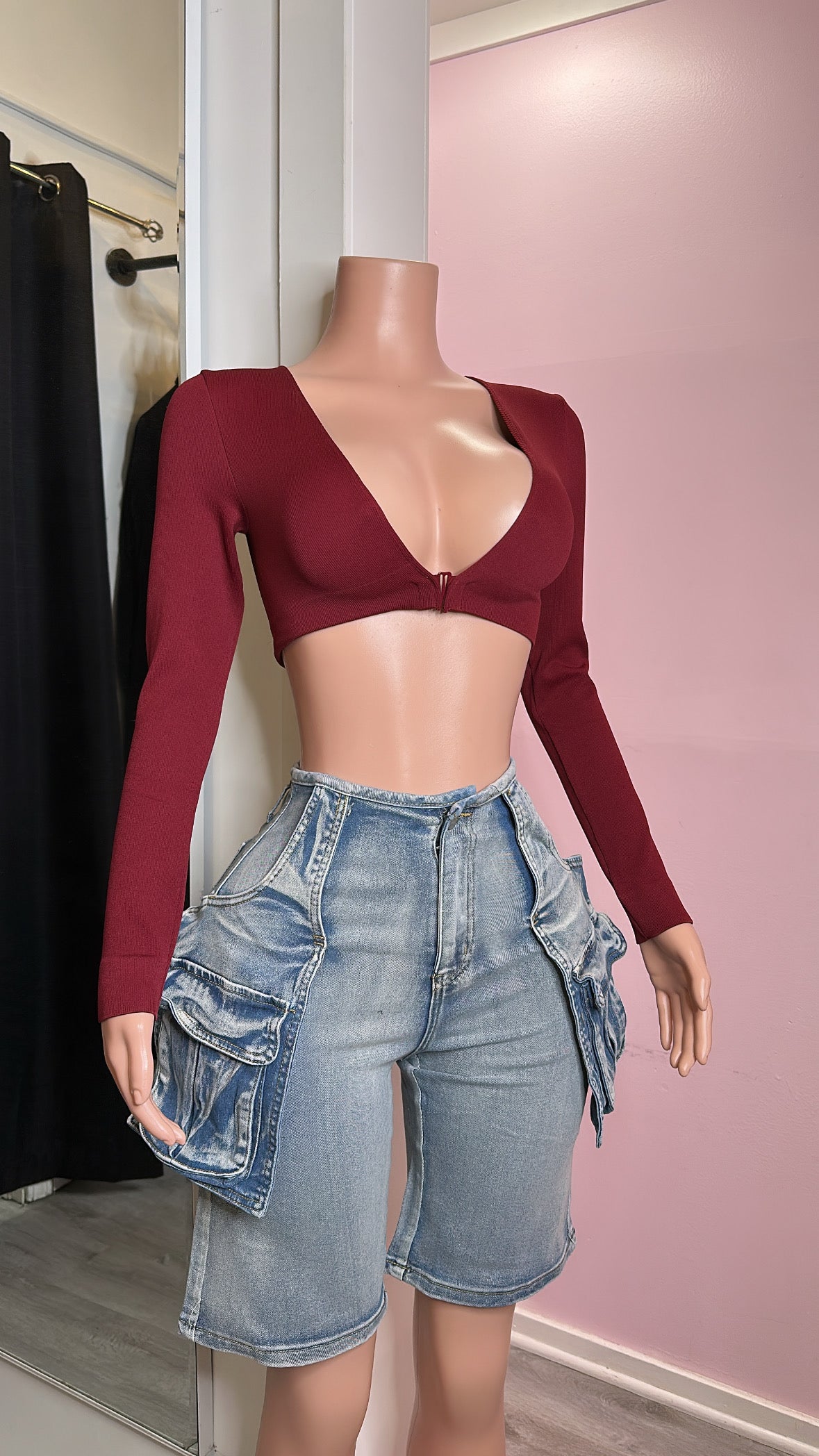 Utility baddie shorts