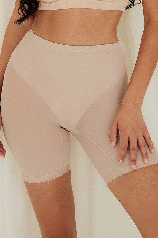 Sheer butt shorts