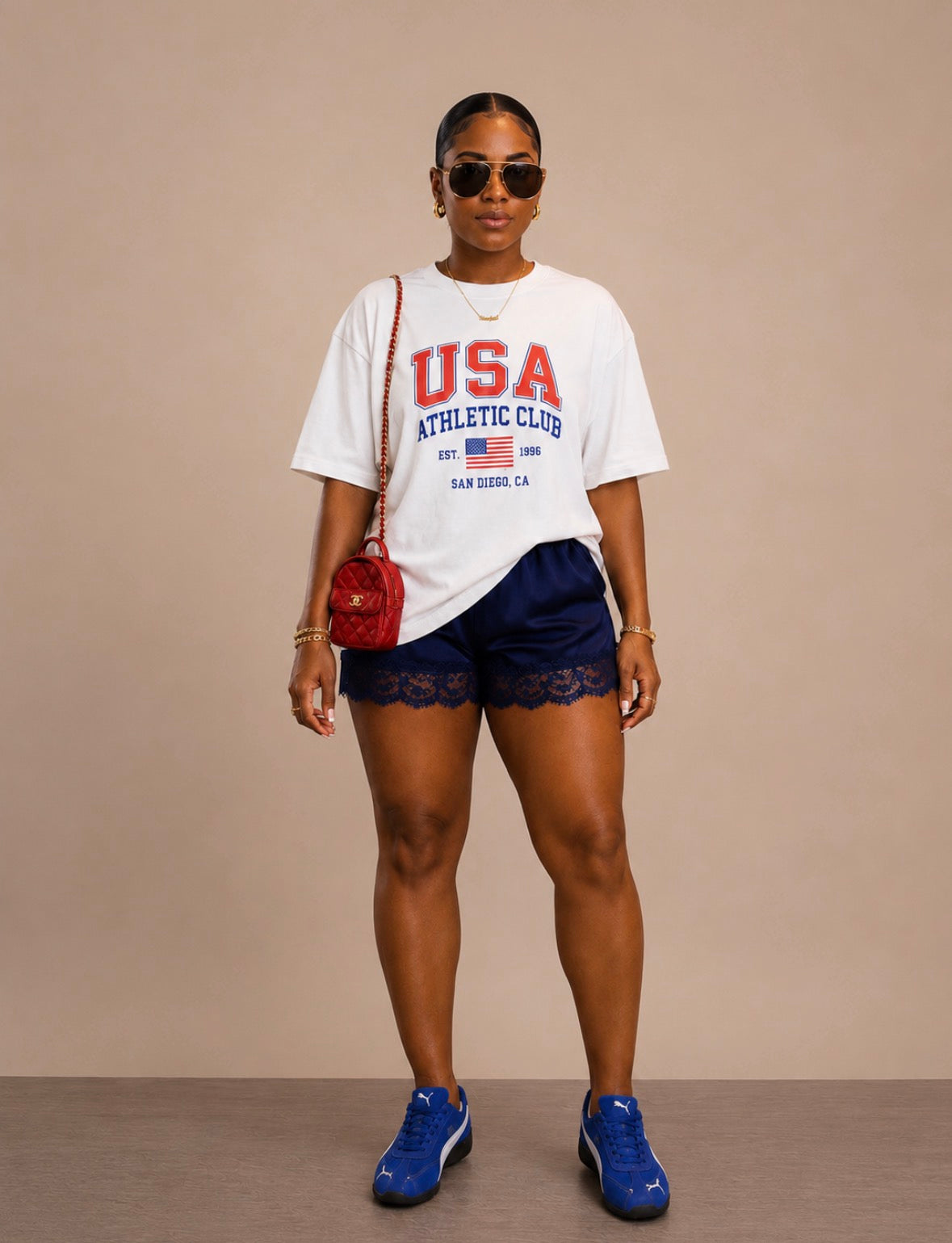 Champagne nights shorts