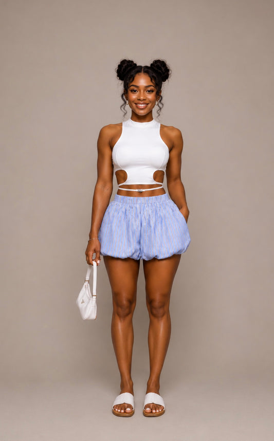Criss cross tank