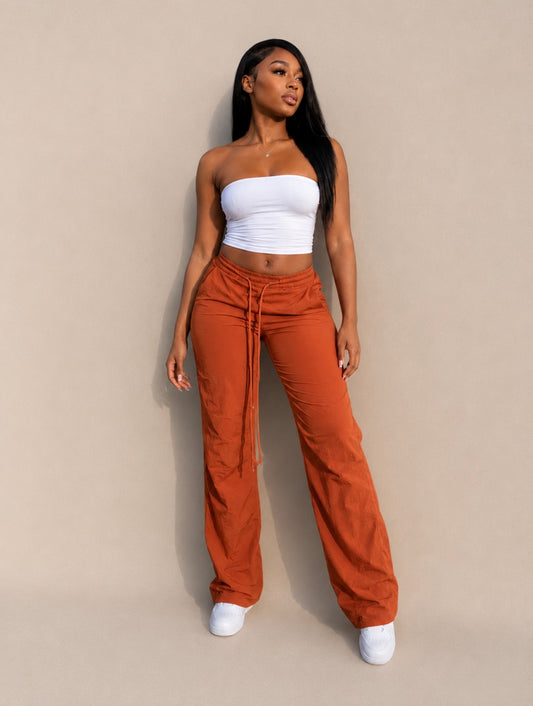 Fall thru cargo pants