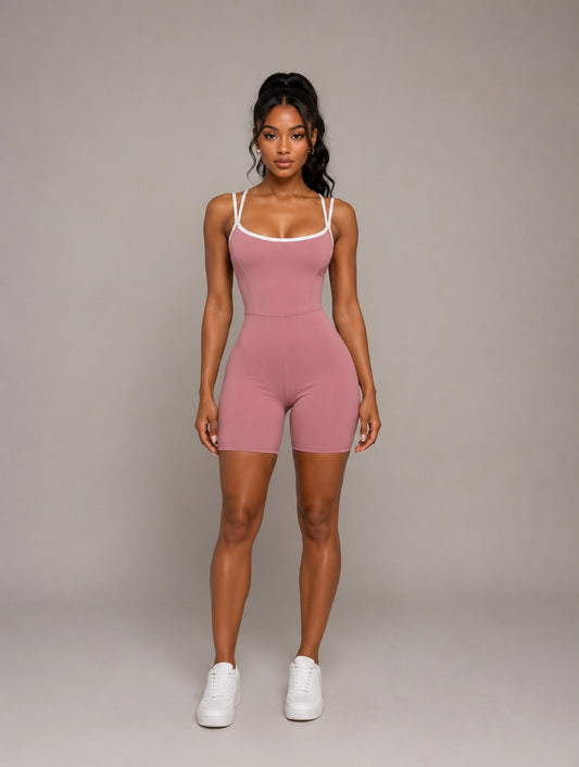 Double strap romper