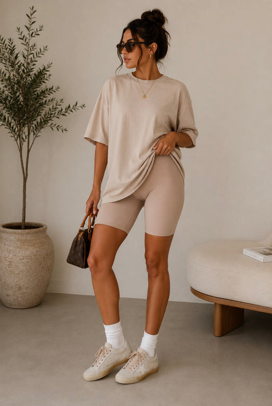 Sheer butt shorts