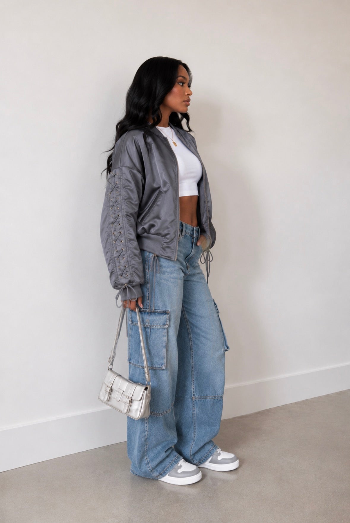 Lace me up bomber