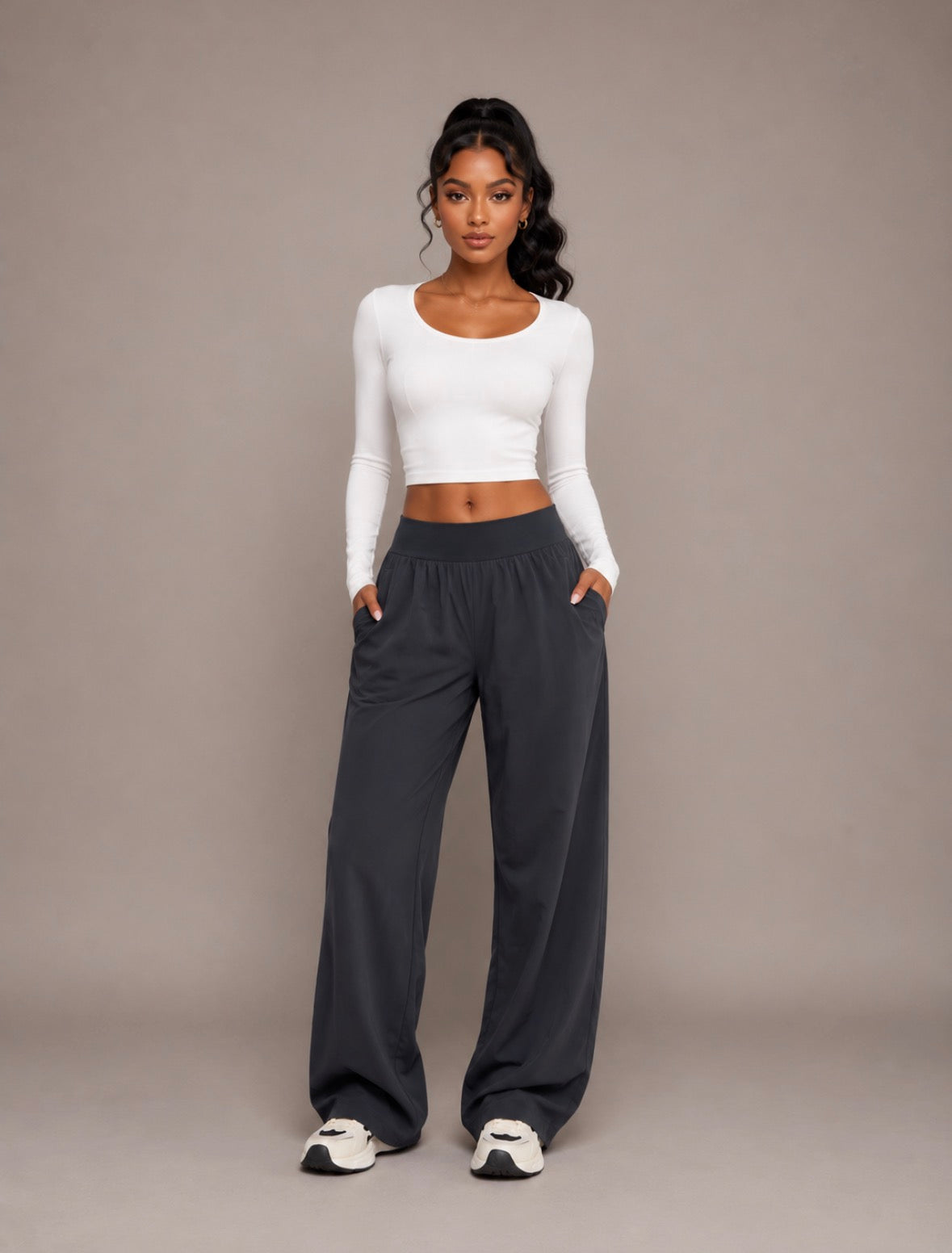 Elastic waist  pants