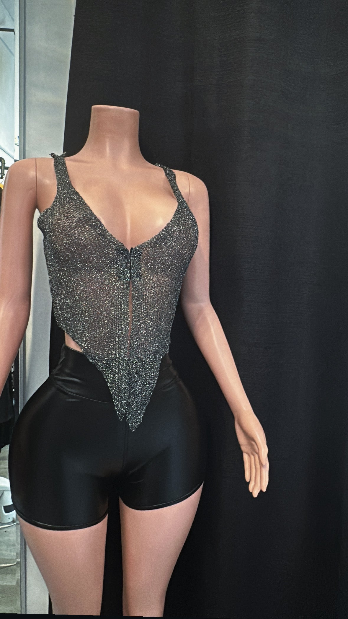 After dark metallic Top