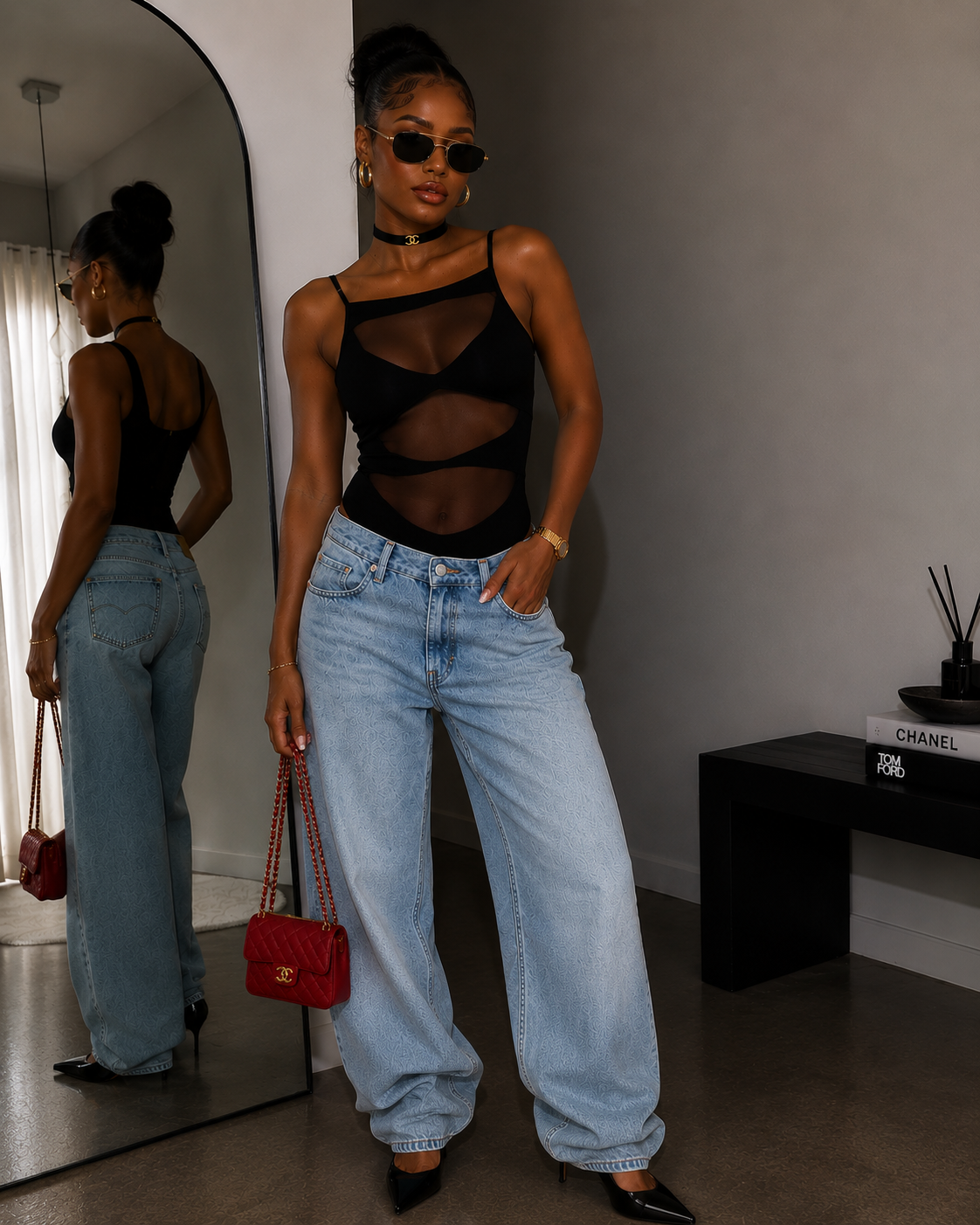 Akasha mesh bodysuit