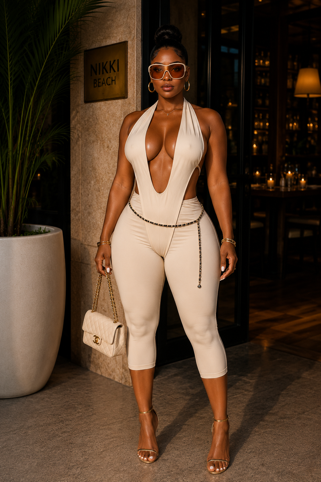 Body language jumpsuit