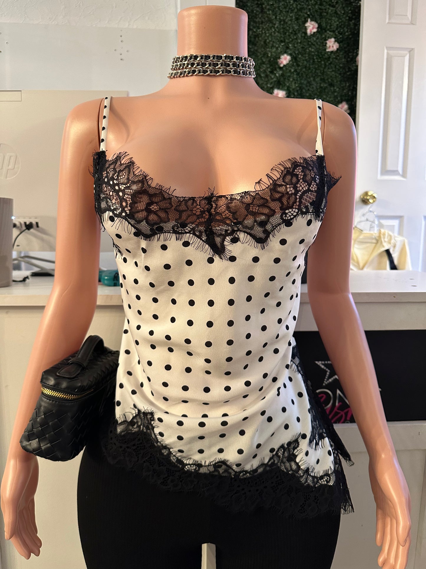 Lace & Dots Cami