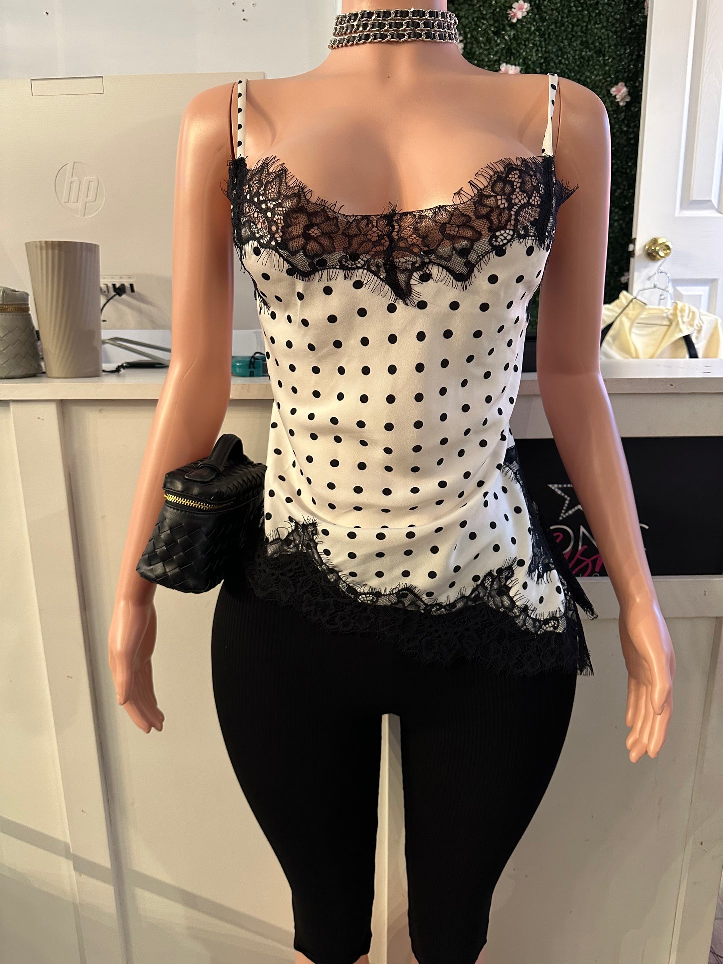 Lace & Dots Cami