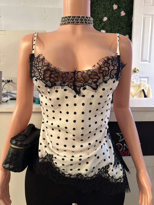 Lace & Dots Cami